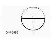 kolíky DIN 6888