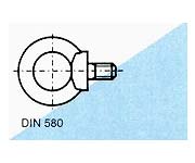 skrutky DIN 580