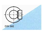 skrutky DIN 582